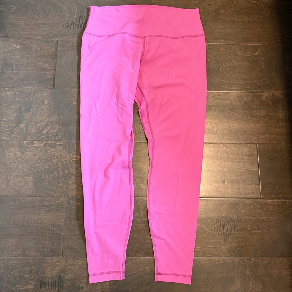 Lululemon Athletica Hot Pink Leggings Size 14